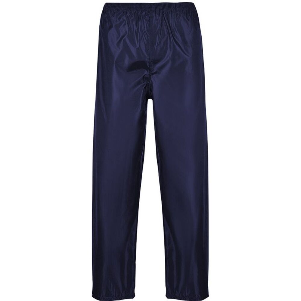 Portwest Mens Classic Rain Elasticated Trousers (S441) /Pants /Bottoms  / Navy